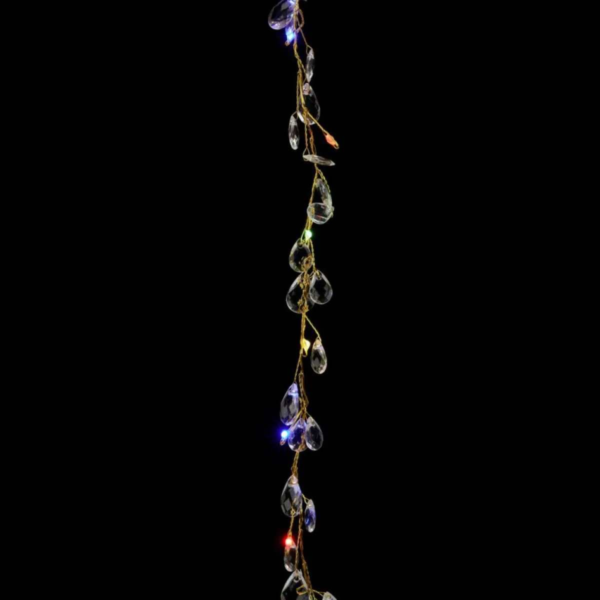 august & leo Indoor Decor | As Is Handmade Crystal Beaded Multifunction Led Garland 2-Pack