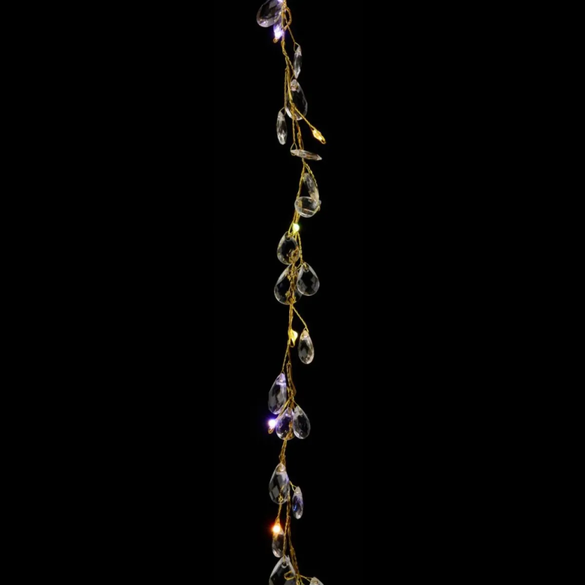 august & leo Indoor Decor | As Is Handmade Crystal Beaded Multifunction Led Garland 2-Pack