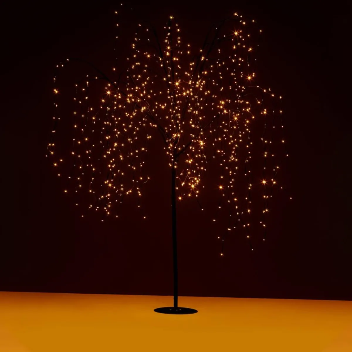 Winter Lane Indoor Decor | As Is 7' Color Changing Willow Tree