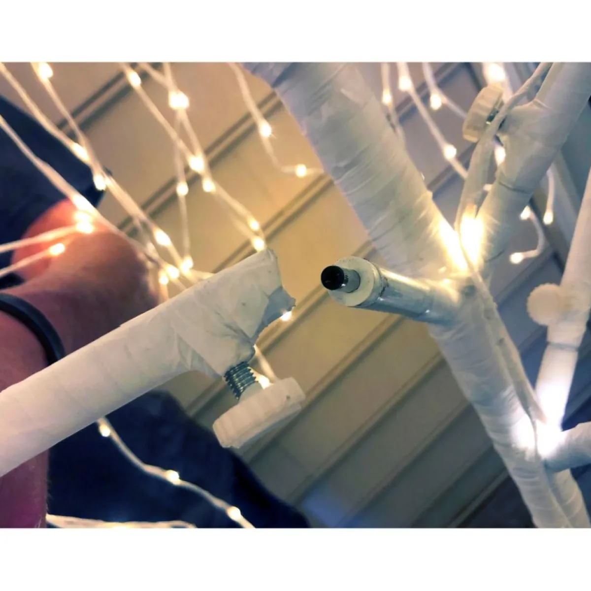 Winter Lane Indoor Decor | As Is 7' Color Changing Willow Tree