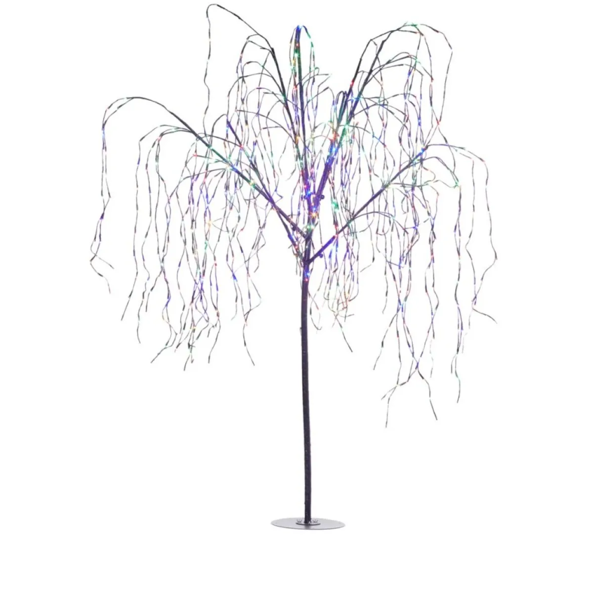 Winter Lane Indoor Decor | As Is 7' Color Changing Willow Tree