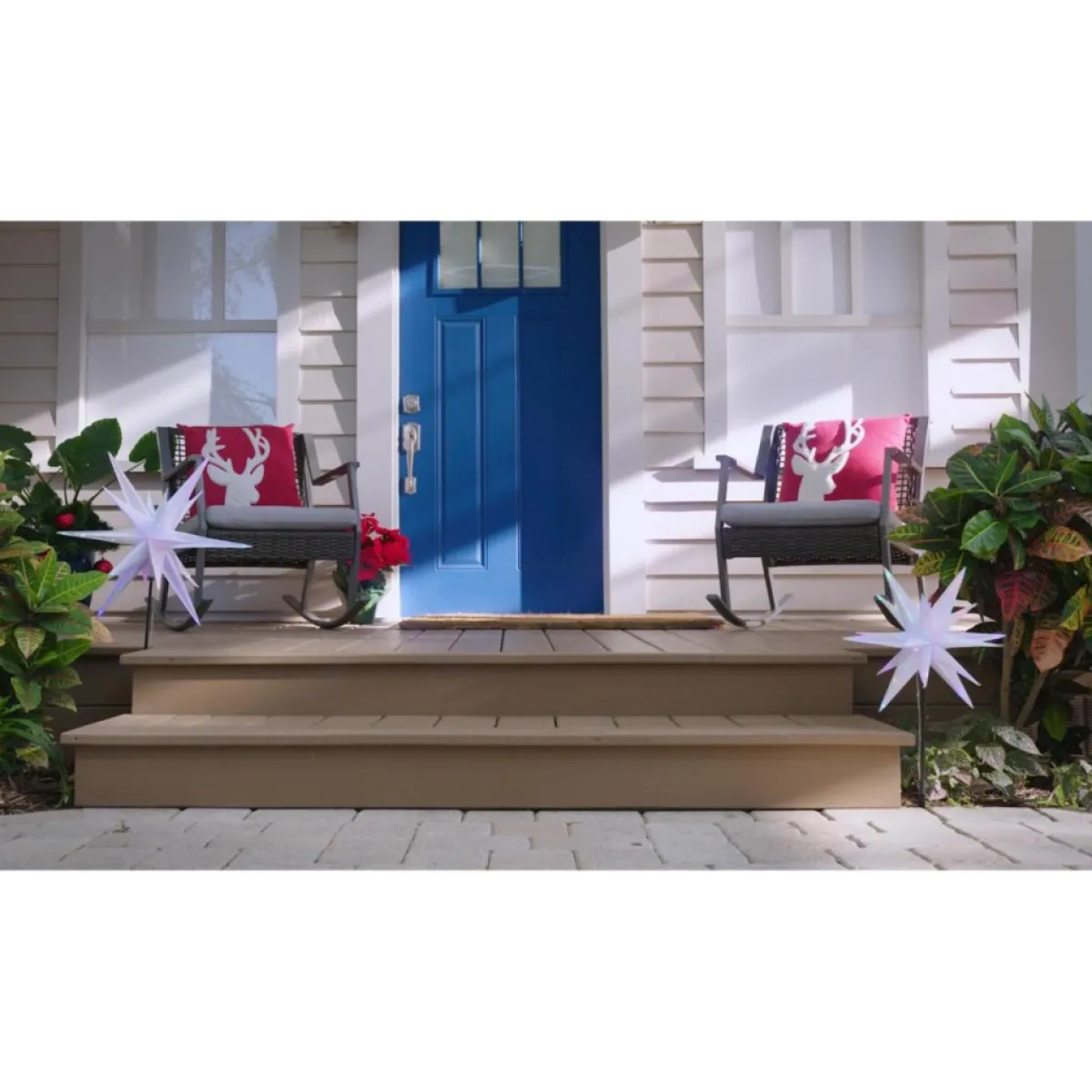 as_is_winter_lane_multifunction__twinkler_with_remote_11.webp Winter Lane Indoor Decor | As Is Multifunction 22" Twinkler With Remote