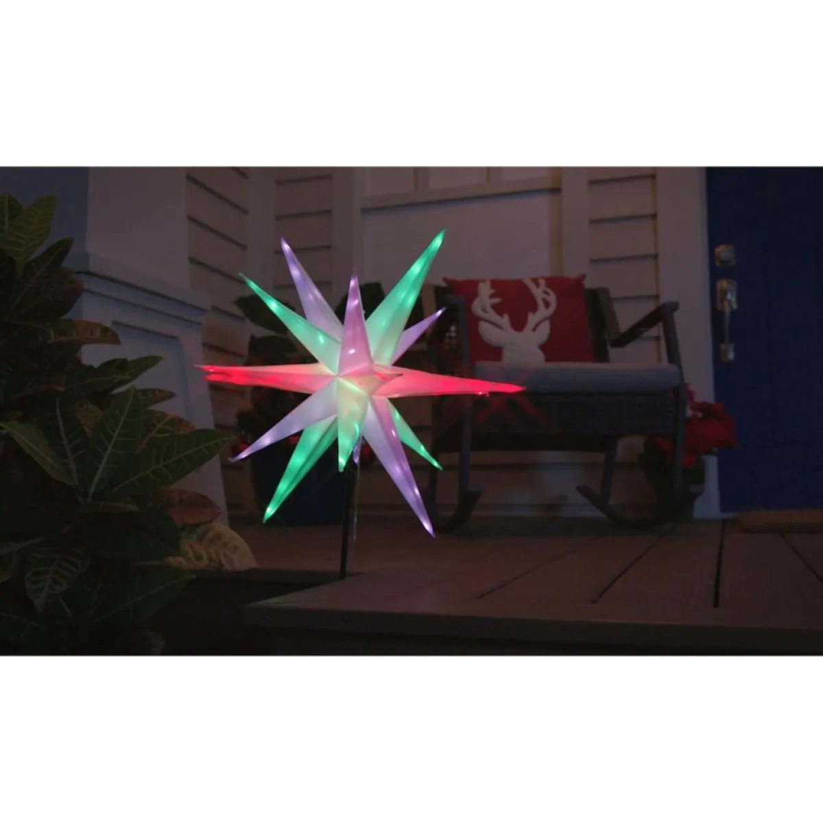 as_is_winter_lane_multifunction__twinkler_with_remote_12.webp Winter Lane Indoor Decor | As Is Multifunction 22" Twinkler With Remote