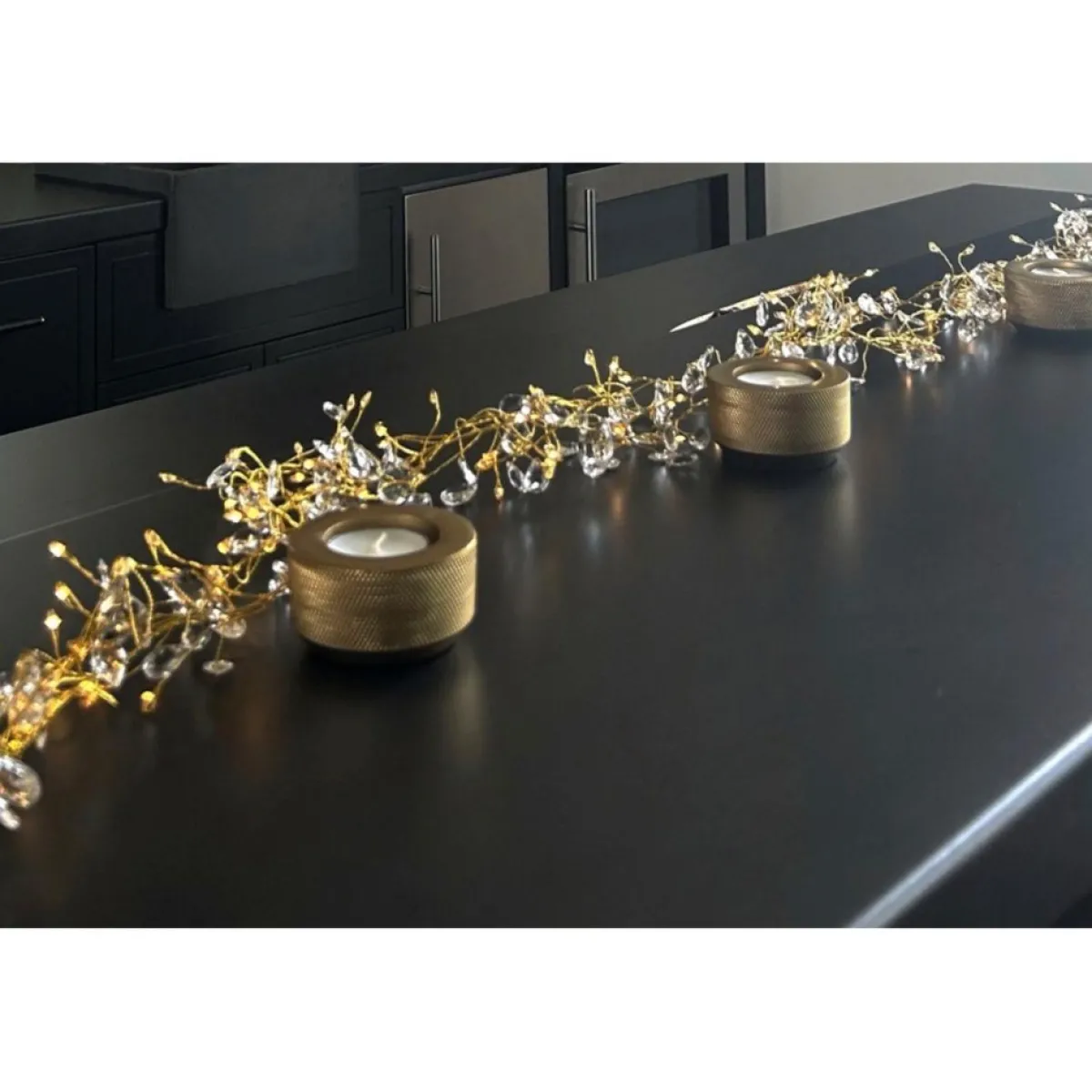 august__leo_handmade_crystal_beaded_multifunction_led_garland_pack_8.webp august & leo Indoor Decor | Handmade Crystal Beaded Multifunction Led Garland 2-Pack