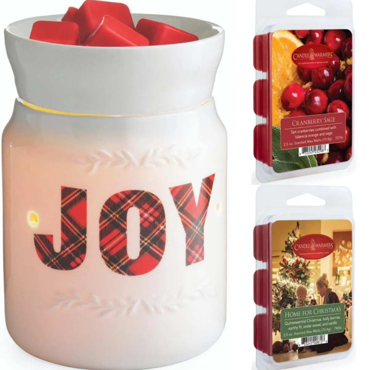 Candle Warmers Candles | Joy Wax Warmer With 2-Pack 2.5 Oz. Wax Melts