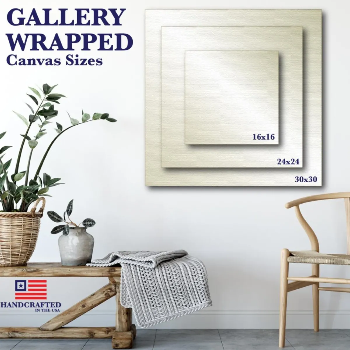 Courtside Market Indoor Decor | Holly Jolly 30X30 Canvas Wall Art