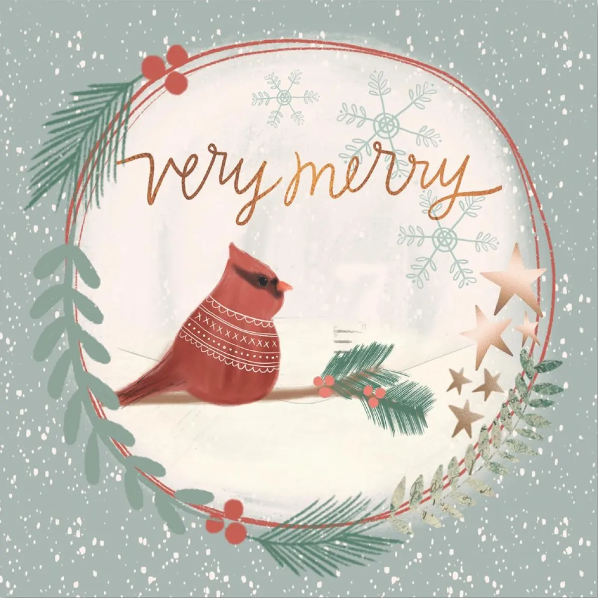 Courtside Market Indoor Decor | Merry Merry 14X14 Wood Art