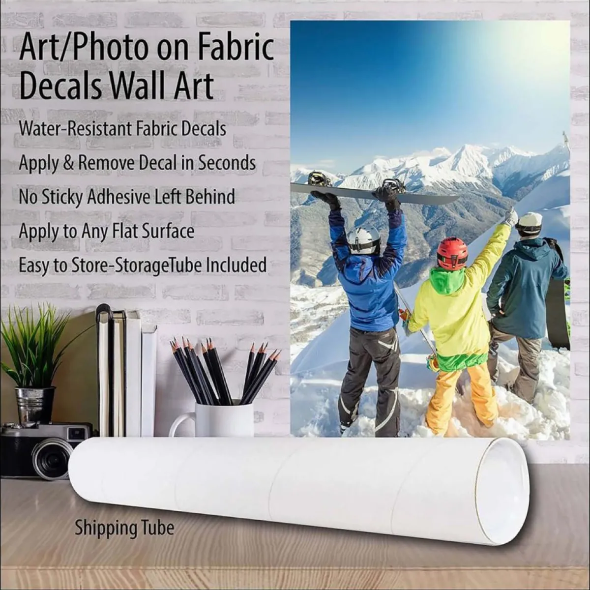 Courtside Market Indoor Decor | Naughty Until Proven Nice 24"X24" Decal Wall Art