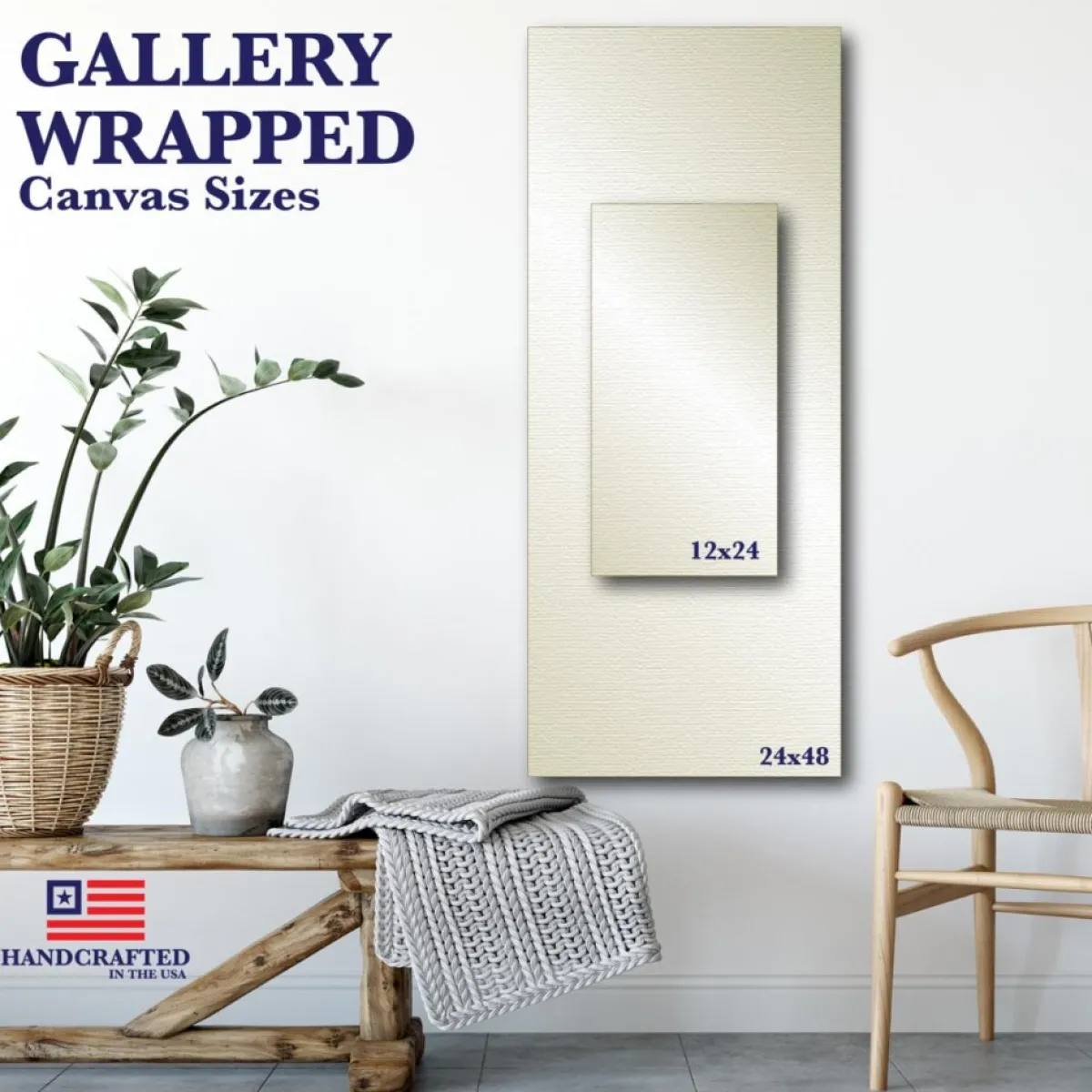 Courtside Market Indoor Decor | Santa Stop Here Canvas Wall Art