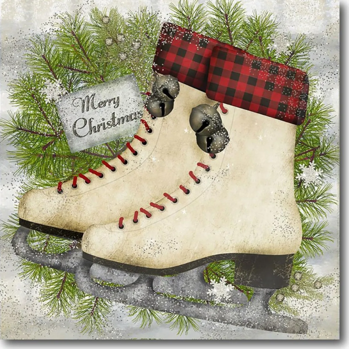 Courtside Market Indoor Decor | Skates Canvas Wall Art