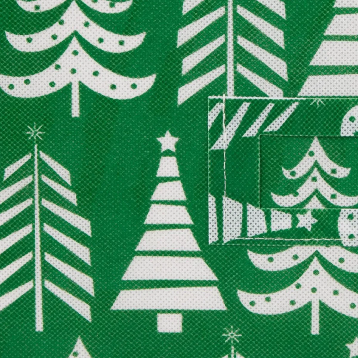 Design Imports Storage | Triple Christmas Tree Print Ornament Storage Bin, Large