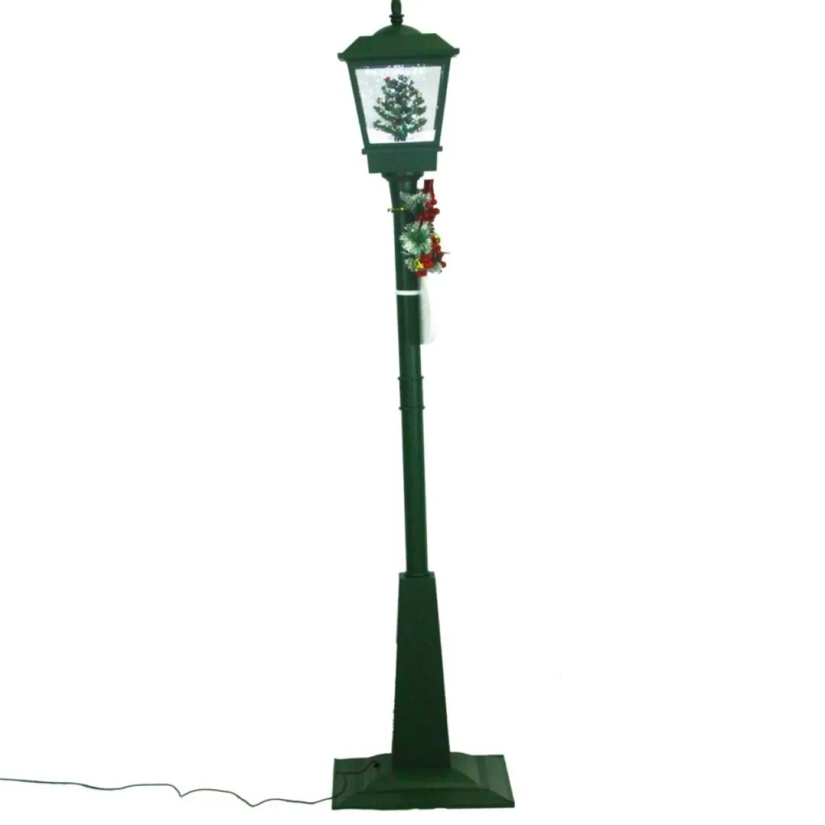Fraser Hill Farm Indoor Decor | Let It Snow 71" Street Lamp W/ Tree & Signs Decor