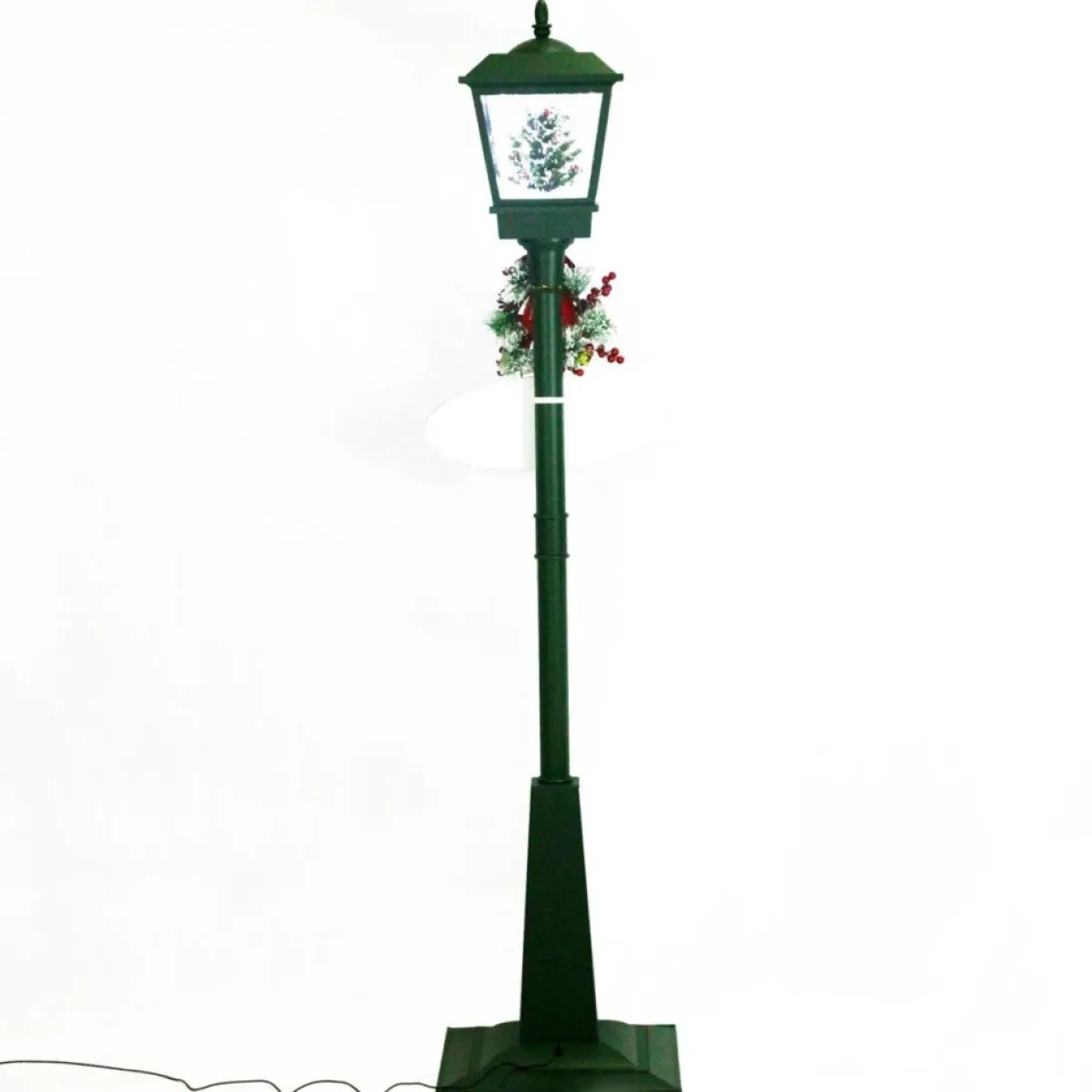 Fraser Hill Farm Indoor Decor | Let It Snow 71" Street Lamp W/ Tree & Signs Decor
