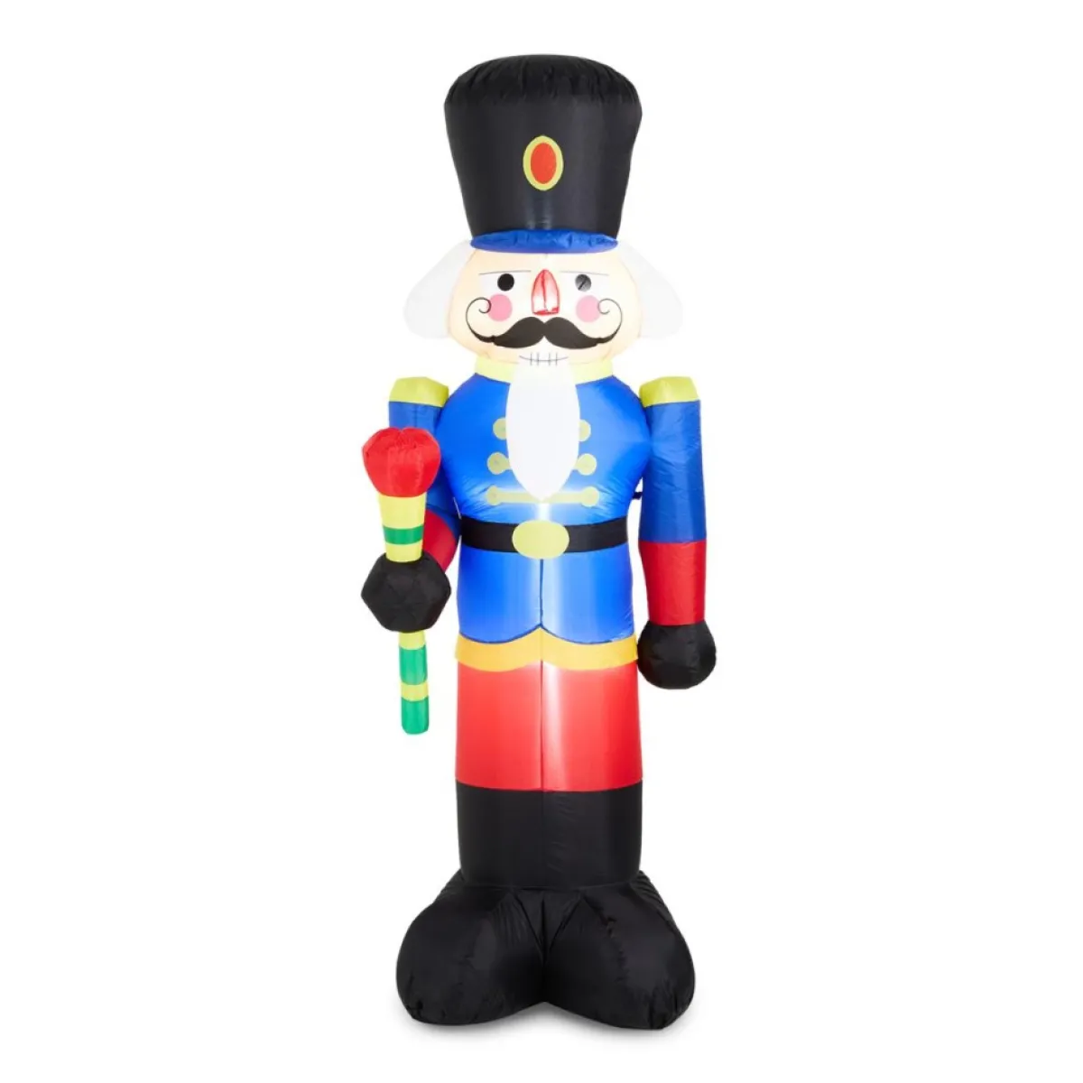 Glitzhome Outdoor Decor | 8' Lighted Inflatable Soldier Decor