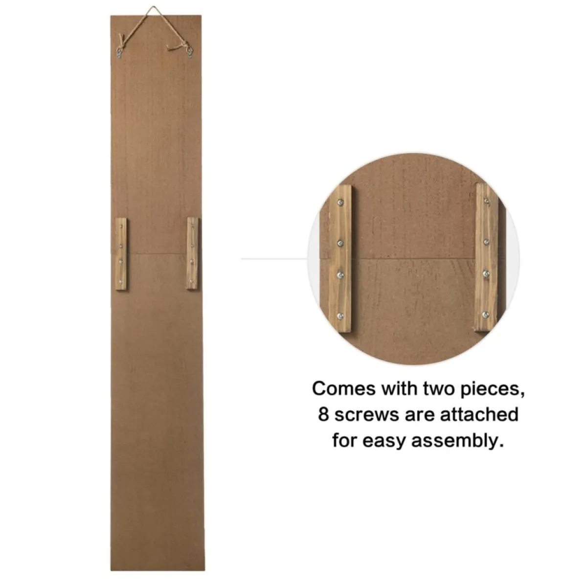 glitzhome__wooden_welcome_porch_sign_w_interchangeable_wreaths_6.webp Glitzhome Outdoor Decor | 60" Wooden Welcome Porch Sign W/4 Interchangeable Wreaths