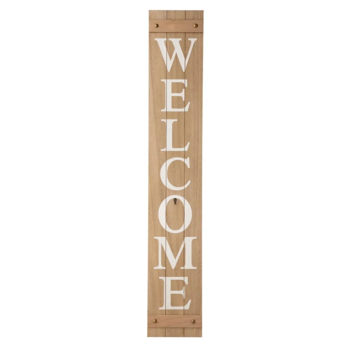glitzhome__wooden_welcome_porch_sign_w_interchangeable_wreaths_8.webp Glitzhome Outdoor Decor | 60" Wooden Welcome Porch Sign W/4 Interchangeable Wreaths
