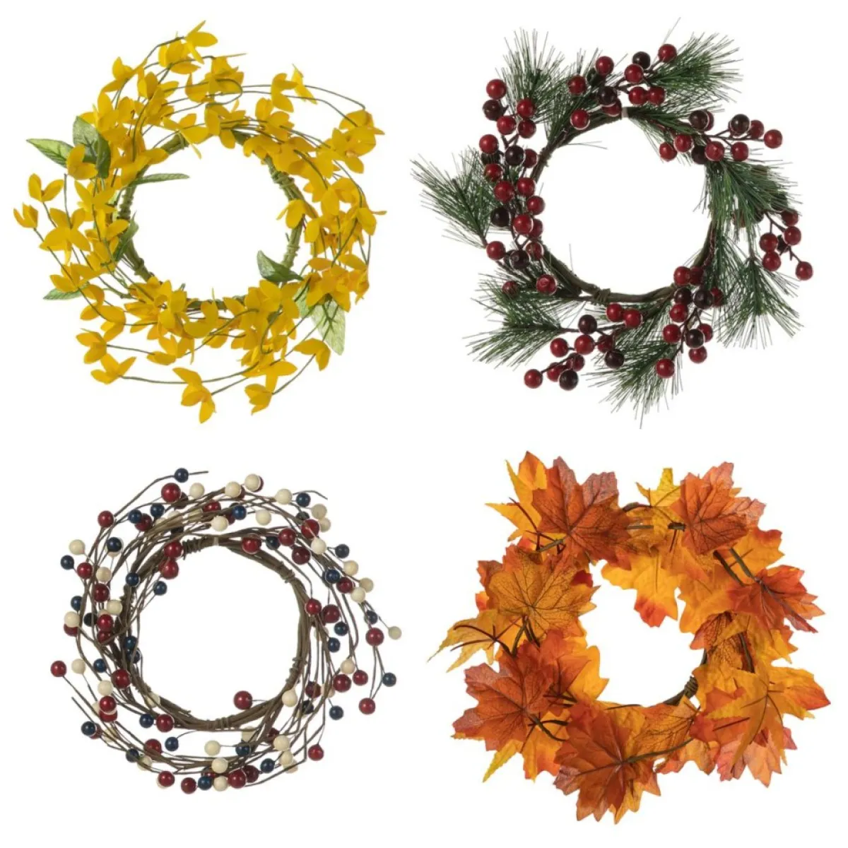 glitzhome__wooden_welcome_porch_sign_w_interchangeable_wreaths_9.webp Glitzhome Outdoor Decor | 60" Wooden Welcome Porch Sign W/4 Interchangeable Wreaths