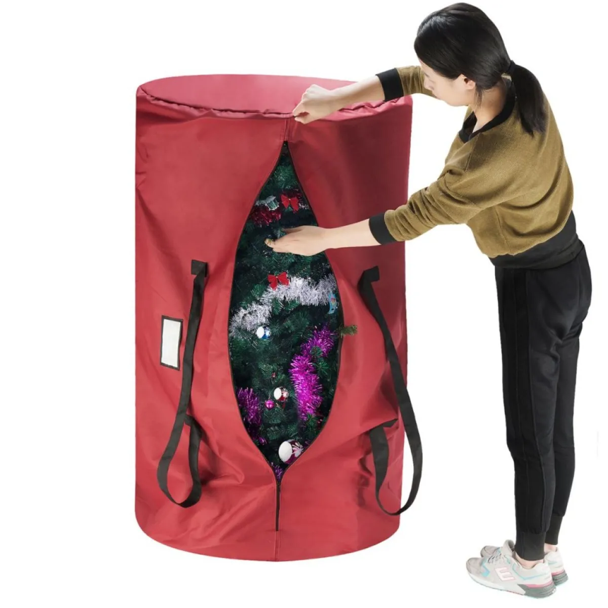 Hastings Home Storage | Up To 16' Artificial Christmas Tree Storage Bag Set Of 2