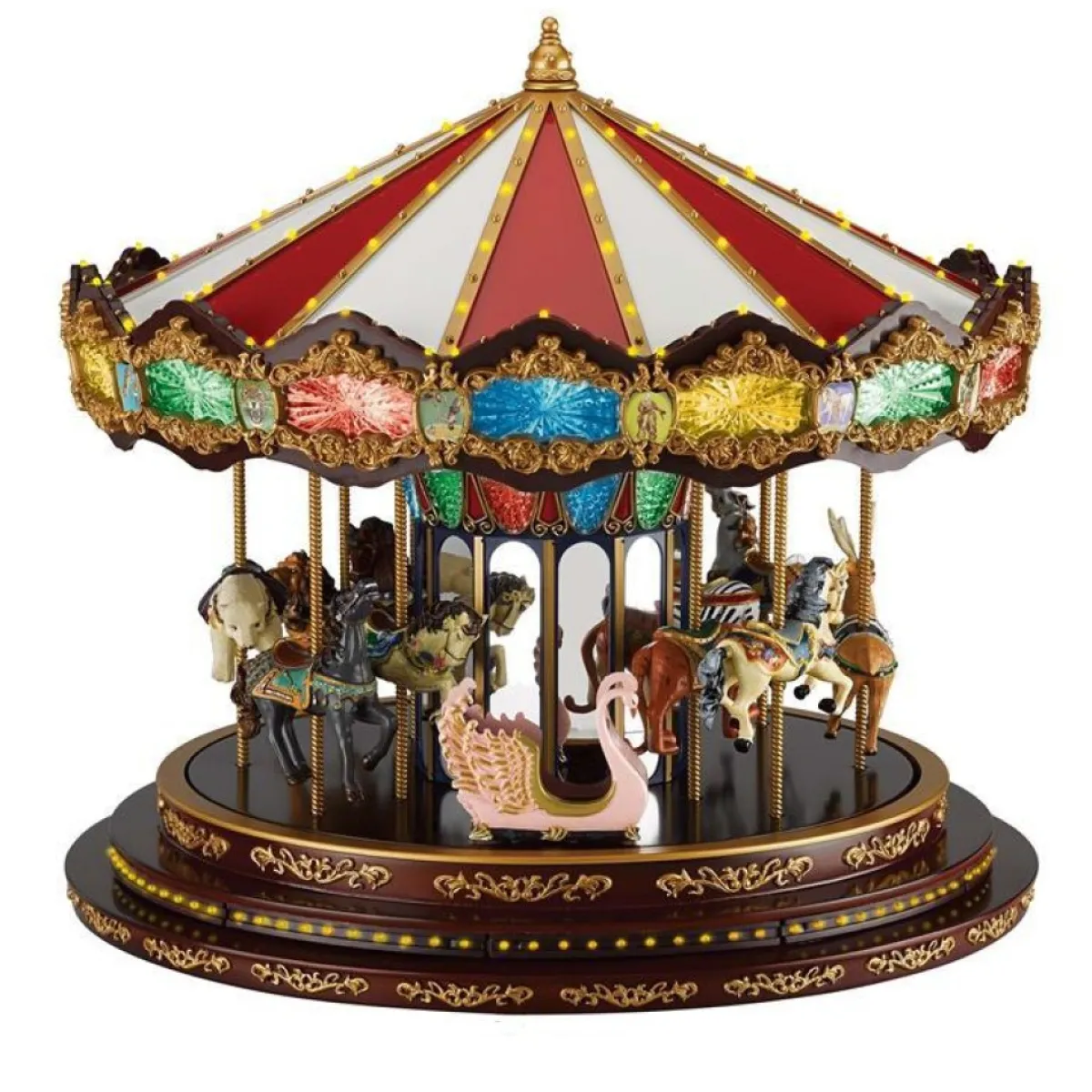 Mr. Christmas Indoor Decor | Marquee Deluxe Carousel