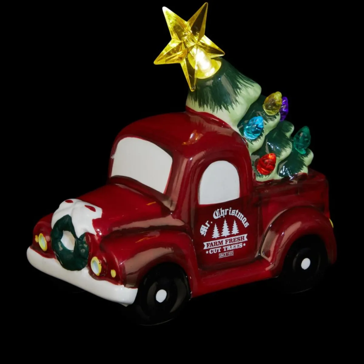 Mr. Christmas Indoor Decor | Nostalgic Ceramic Village - Set Of 3