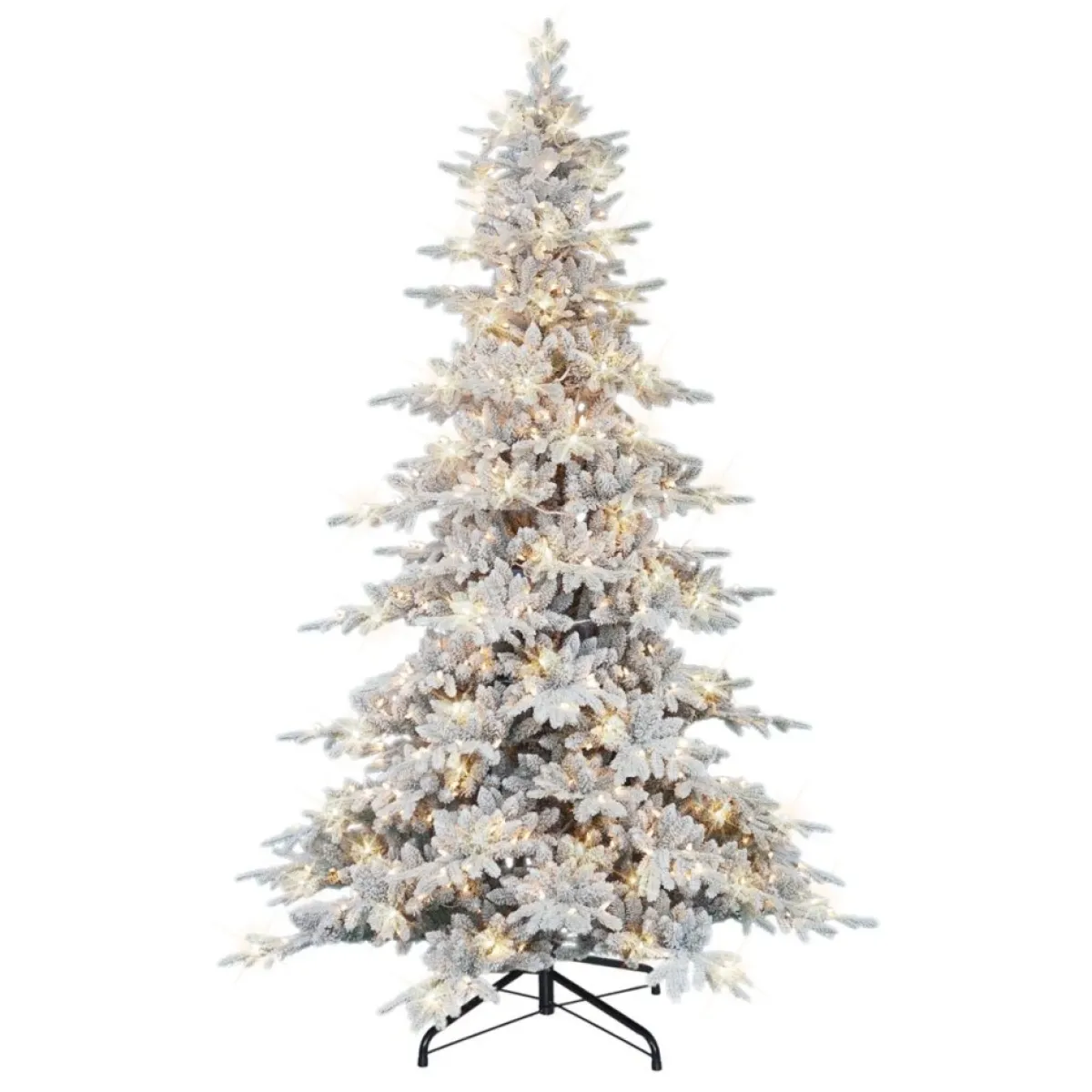 Puleo International Christmas Trees | 9 Ft Pre-Lit Utah Fir Tree, 800 Ul Clear Lights