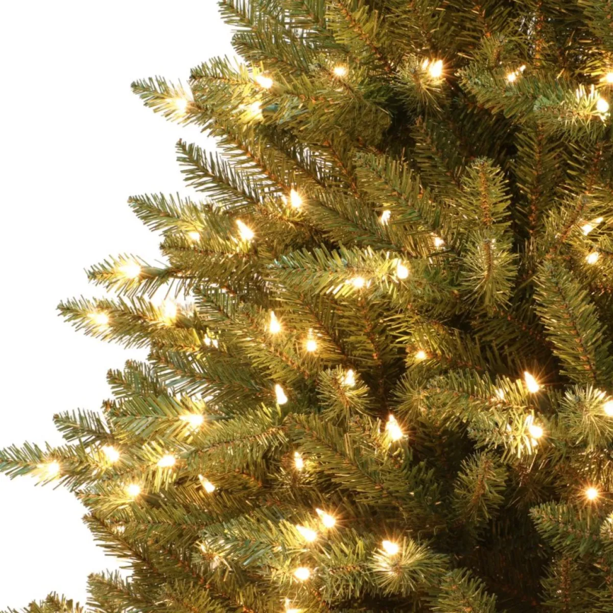 Puleo International Christmas Trees | Puleo Intl. 7.5' Pre-Lit Franklin Fir Grand Artificial Christmas Tree