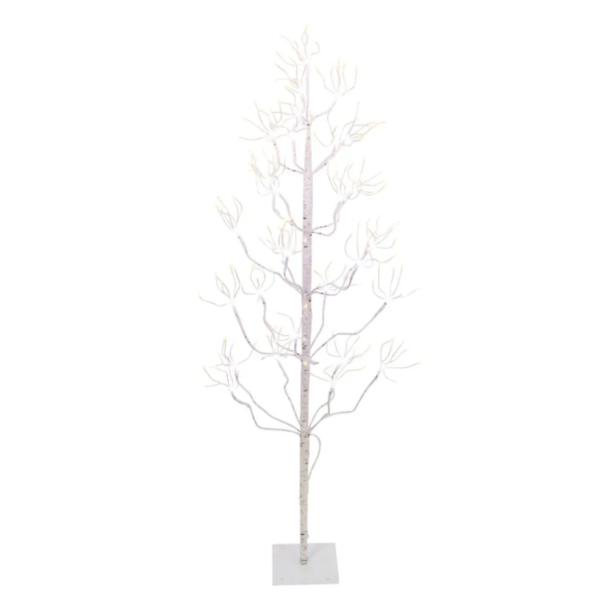 Gerson Christmas Trees | The Company 4'H Electric White Birch Tree W/ 336 Led Lights